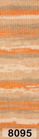 8095 БЕЖ. ЖЕЛТ.ОРАНЖ.