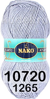 Пряжа Nako Atlantic 10720(1265) св.сер.голубой