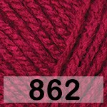Пряжа YarnArt milano 862 красный