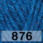 Пряжа YarnArt Milano 876 синий