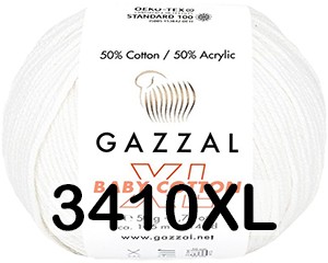 Пряжа Gazzal Baby Cotton XL