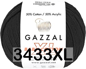 3433XL ЧЕРНЫЙ