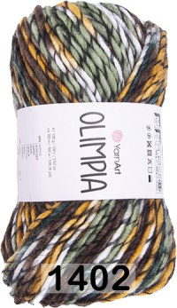 1402 ЗЕЛЕНО-ЖЕЛТО-КОРИЧНЕВЫЙ