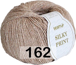 Пряжа Сеам Silky print 159 альпийский серый