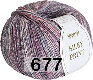 Пряжа Сеам Silky print