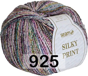 Пряжа Сеам Silky print 925 ФЕЙЕРВЕРК
