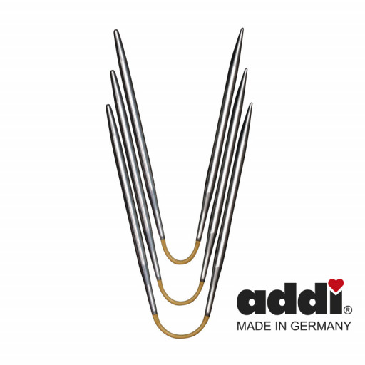 Спицы addiCrasytrio Long супергладкие чулочные гибкие